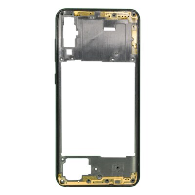 Housing Mid Frame for Samsung Galaxy A70 Black Cellphone Repair Replacement
