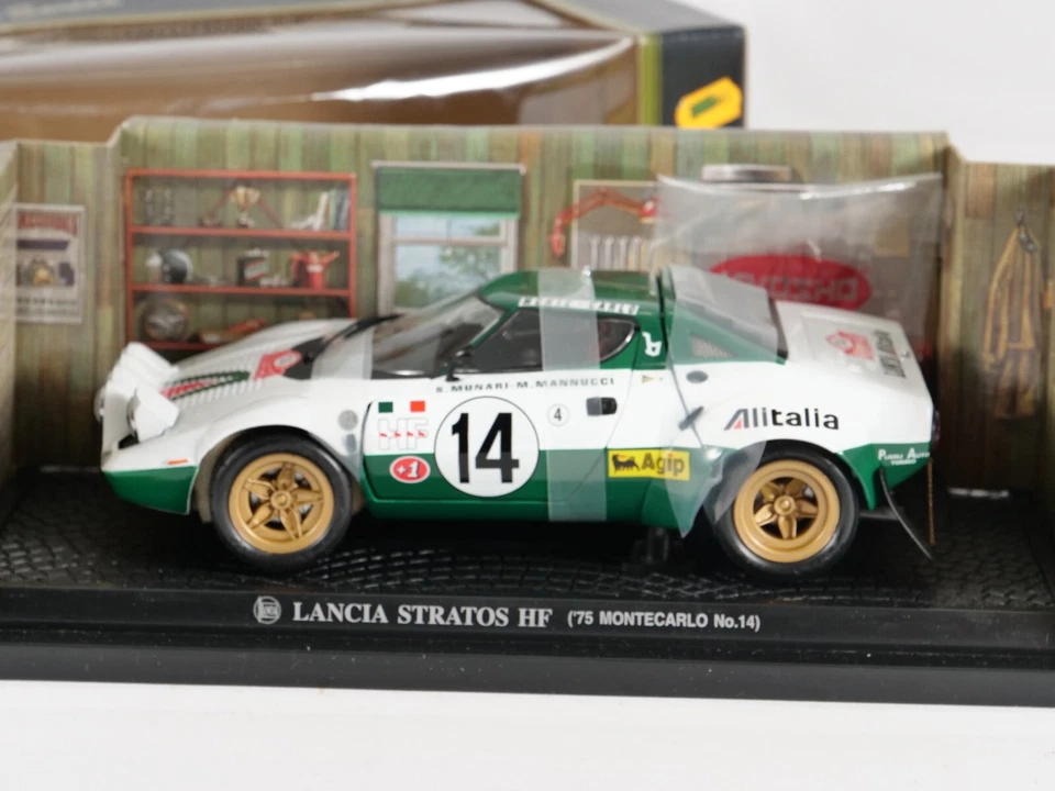 Kyosho 1/18 Lancia Stratos HF rally 75 monte carlo #14 - Photo 4/4