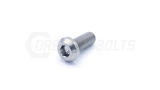M10 x 1.25 x 25mm Titanium Motor Head Bolt by Dress Up Bolts