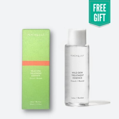 PEACH & LILY WILD DEW ESSENCE DELUXE TRAVEL 30ml /1.01 FL OZ. FREE SHIPPING 