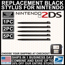 Stylus For Nintendo Original 2DS Black Plastic Pen Replacement "2DS" N2DS