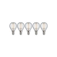 Filament Set LED Tropfen E14 230V 5X250Lm 5X2,6W 2700K Klar