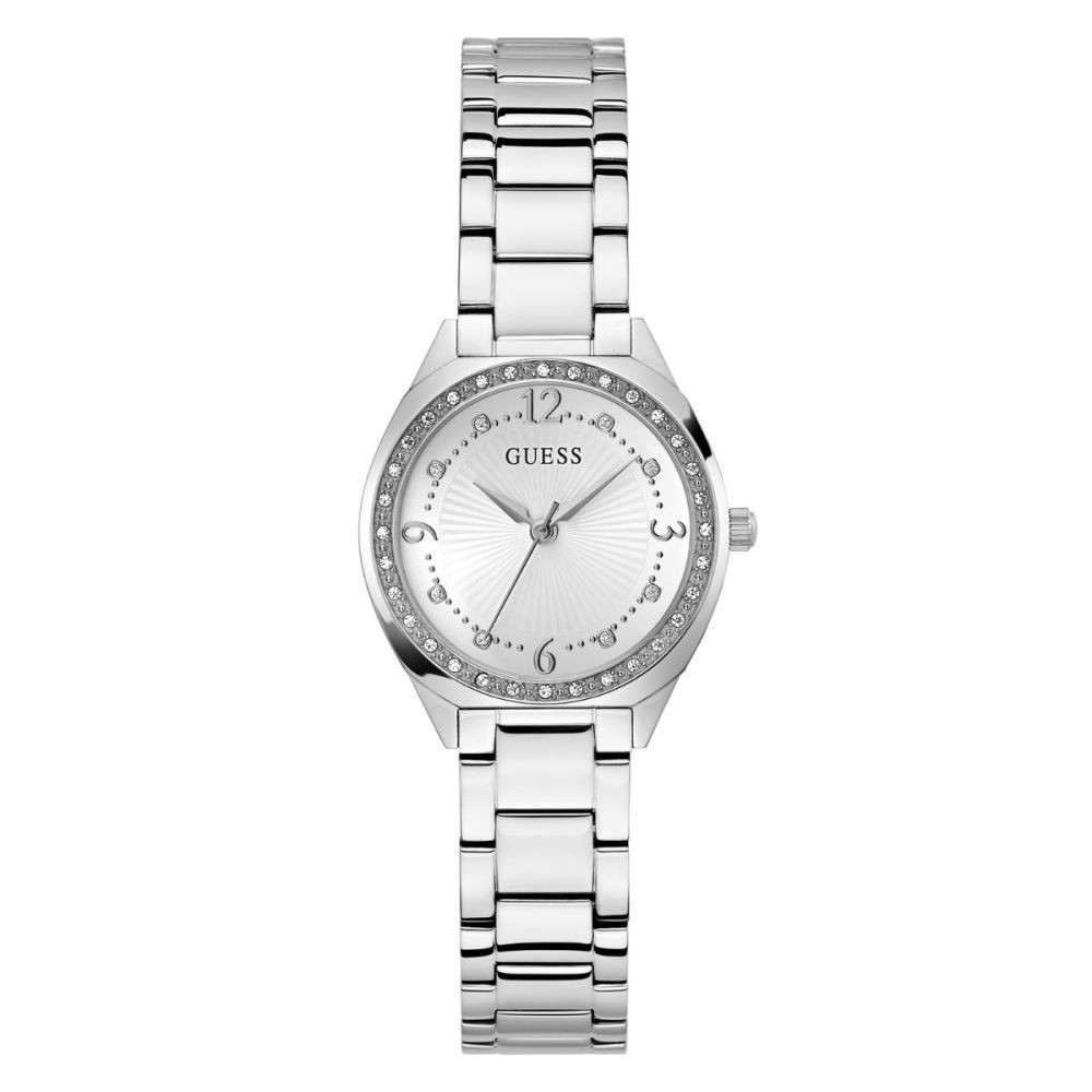 Guess Silver Womens Analogue Watch Charlotte GW0767L1