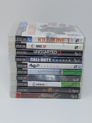 Lot of 10 Sony Playstation 3 (PS3) Games - Various Condition