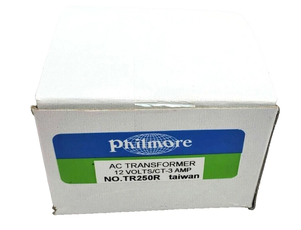 Philmore TR250R -12VAC@ 3AMP Power Transformer Center Tap6-0-6 - Image 3 of 3