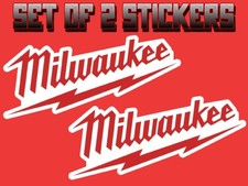 Milwaukee Tools Vinyl Sticker/Decal -Automotive -Ratchet -Wrench -Driver -Racing