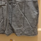 American Eagle Outfitters Gray Embroidered Floral Camisole Tank Top Size 12 — photo 3