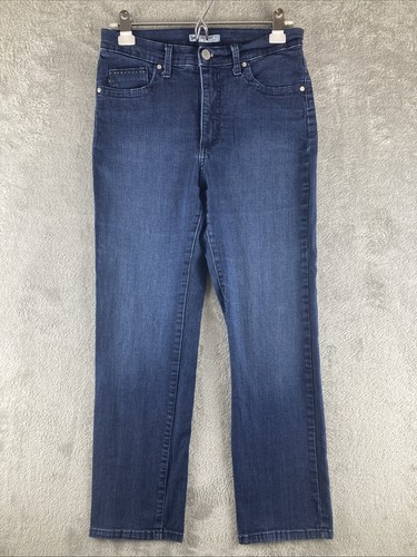 Jeans Lee Classic Fit at The Waist donna taglia 30x28 blu denim vita alta - Foto 1 di 15