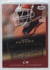2015 Sage Hit Auto Red Garry Peters #A100 Auto 17wc