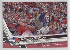 2017 Topps Mother's Day Hot Pink 28/50 Russell Martin #576 4xw