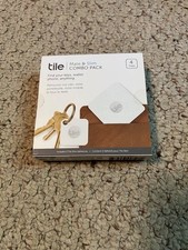 Tile Mate Pack of 4 Bluetooth Tracker - White RT-13004 