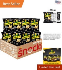 SmartFood White Cheddar Popcorn - 0.625 Ounce Bags, 40 Treats of Pure Indulgence