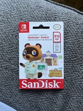 SanDisk 512GB microSDXC Memory Card Nintendo Switch Animal Crossing