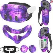 Tyasoleil VR Silicone Case for Meta Quest 3, Design Upgraded Accessories for