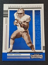 Barry Sanders - Legendary Contenders 2021 Panini Contenders #LGD-BSA Football