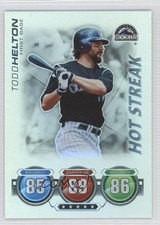 2010 Topps Attax Silver Foil Hot Streak Todd Helton HOF 0e3