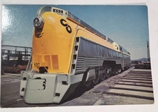 CHESAPEAKE & OHIO 490, APR 17, 1971. VTG RAILROAD POSTCARD Un-Posted.