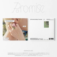 DOYOUNG PROMISE album singolo DIGIPACK Ver/CD + fotolibro + 3 schede + 2...