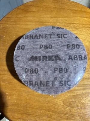 Mirka Abranet P80 SIC sanding Pads - Pack Of 50