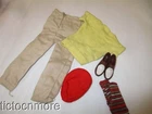 VINTAGE BARBIE KEN DOLL FASHION CLOTHES #782 COTTON CAUSALS COMPLETE OUTFIT SET