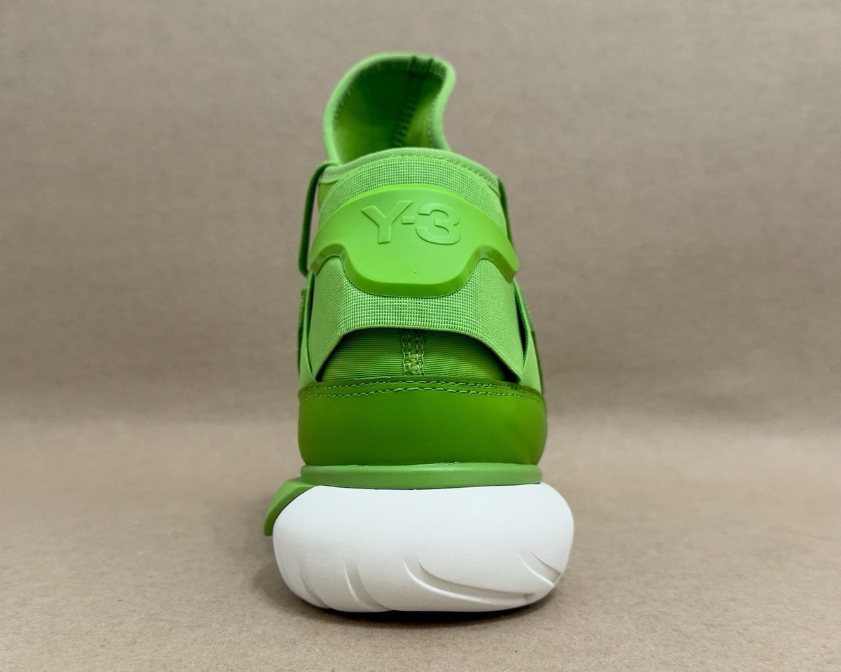 ADIDAS Y-3 QASA HIGH TEAM RAVE GREEN (SZ 10.5) ID2928 YOHJI