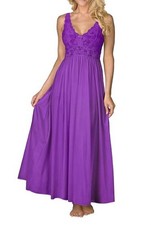 Shadowline Lingerie Sleeveless Long Gown Size S