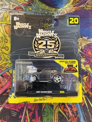 Muscle Machines 25th Anniversary 2025 1987 Buick GNX Black Model
