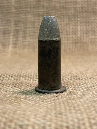 Dug Civil War Original Maynard Cavalry Flat Nose Bullet Recovered From Dallas Ga