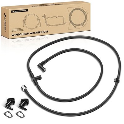 A-Premium Front Windshield Washer Nozzle Jet Hose Kit Compatible with Ford... 