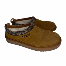 Koolaburra by UGG Women's Brown Suede Lined Slip-On Slippers Size 7