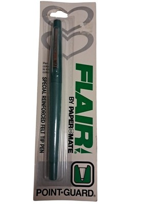 VINTAGE  1983 Paper Mate Flair Green Ink