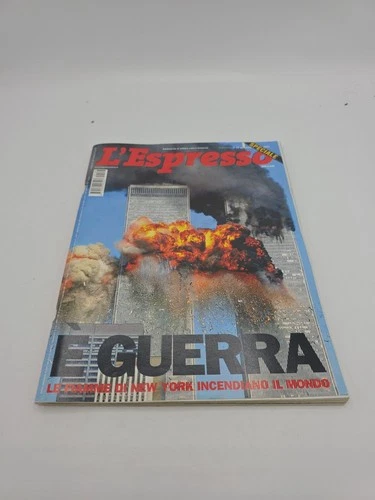 L'Espresso Speciale Rivista 20 settembre 2001 attentato Torri Gemelle New York
