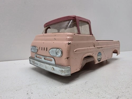 Nylint Ford Econoline Pickup Truck Pressed Steel For Restoration Or Custom
