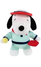 Pickleball Snoopy Summer CVS 2024 Peanuts 11" Plush NEW!-