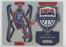 2021-22 Panini Prizm USA Basketball Silver Prizm Khris Middleton #5 1le
