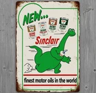 Sinclair Motor Oil 8 x 12 Vintage Novelty Metal Sign Made In USA