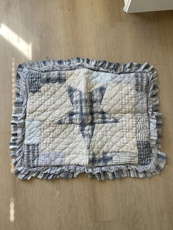 Fundas de almohada colcha Star Patchwork vintage tamaño estándar 21x27 Foto 2 de 4