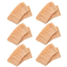 6 Pcs Miniature Thatched Roof Grass Decorative Straw Fake Hay Bails