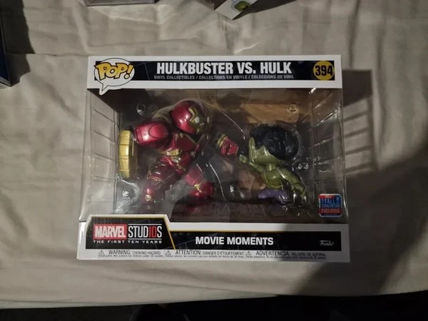 Funko Pop Movie Moments Hulkbuster vs Hulk 394