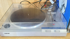 Sony PS-LX1 Direct Drive Automatic Turntable Silver 33.3/45RPM Stereo RCA