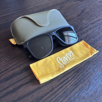 NWT Sunski Couloir Sunglasses Black Forest Polarized (No Box)