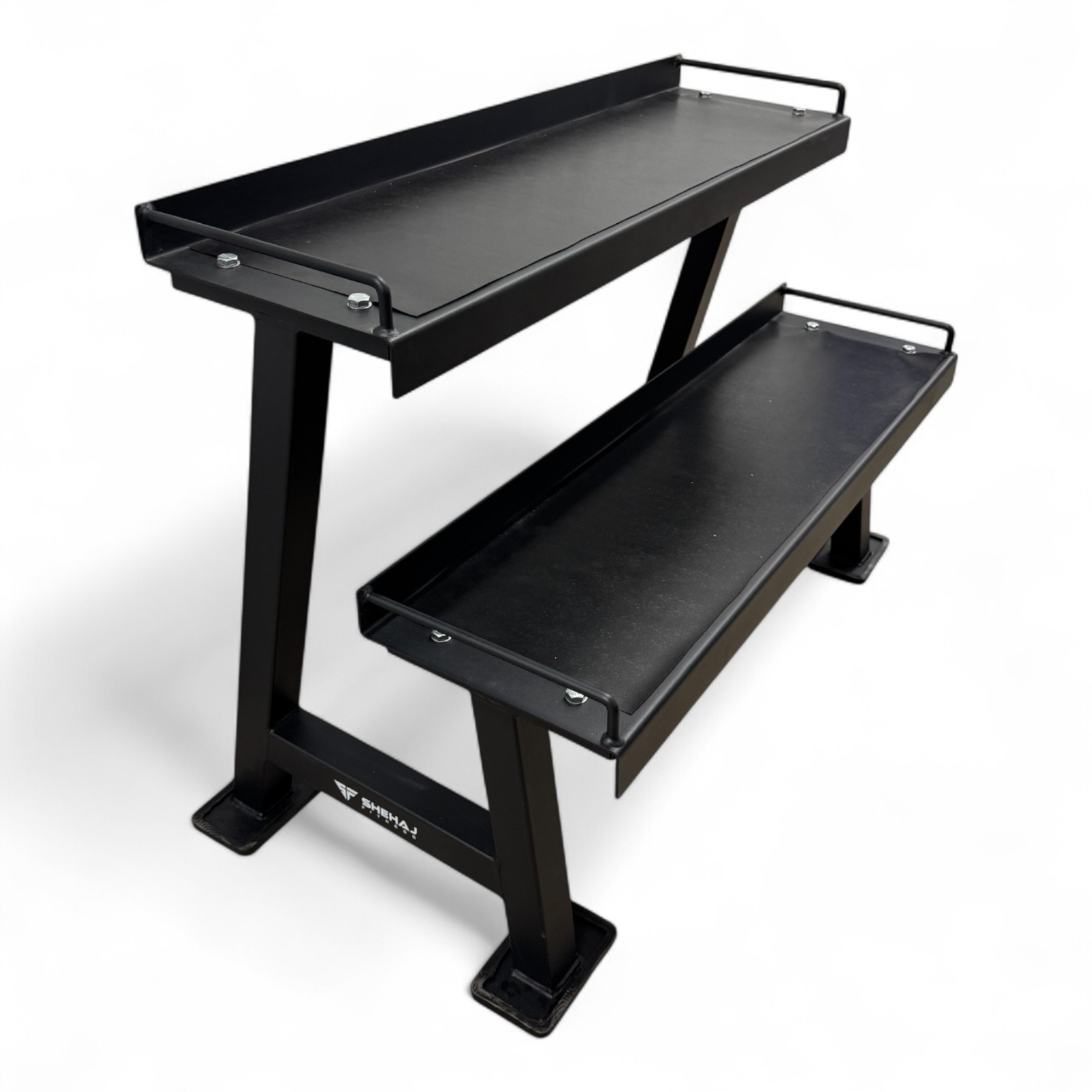 Kettlebell Rack 2 Tier Heavy Duty Gym Storage Stand