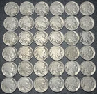 36 Dateless Buffalo Indian Nickel Lot | No Date | Full Lot | Vintage US Coins