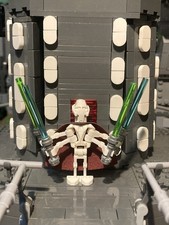 LEGO General Grievous 7255 Minifigure w/ Cape - Excellent Condition!