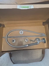 Regency 600fPRW8lf Wall-Mount Pre-Rinse Faucet w/ 8" Centers 1.15 GPM  New 