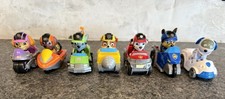 Paquete completo de 7 mini vehículos y figuras Paw Patrol Mission Paw + perro robot