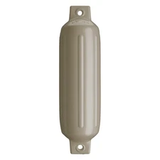 G-2 Series 4.5" D x 15.5" L Sand Twin Eye Cylindrical Inflatable Fender