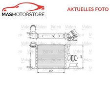 LADELUFTKÜHLER KÜHLER LADELUFT VALEO 818622 A FÜR DACIA LOGAN MCV II 66KW