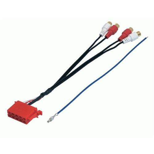 Cavo adattatore ISO-RCA ant/post Phonocar 04194 Cavo adattatore ISO-RCA ant/post Phonocar 04194
