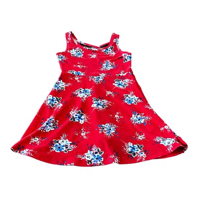 aeropostale red dress New Aeropostale Red Textured Crew Neck Cap Sleeve Fit Flare Skater Dress M